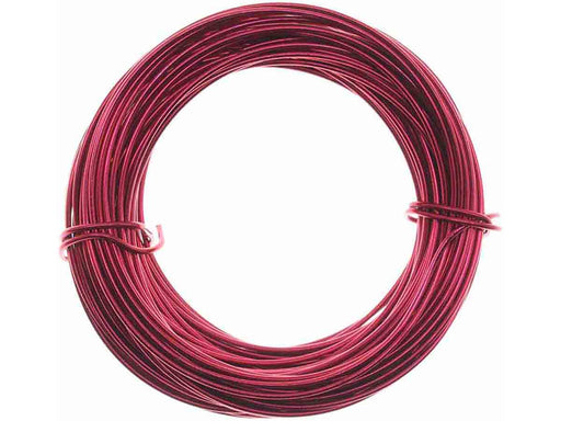 BeadSmith Red 18 Gauge Aluminum Craft Wire - 39 feet - widgetsupply.com