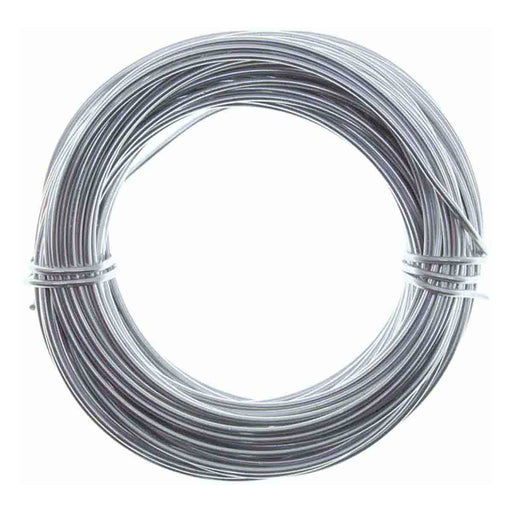 Beadsmith Silver 18 Gauge Aluminum Wire - 39 feet - widgetsupply.com