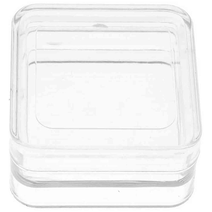 SE 12 Stackable Square Plastic Containers - 8741BB