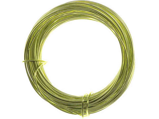 Beadsmith Apple Green 18 Gauge Aluminum Wire - 39 feet - widgetsupply.com