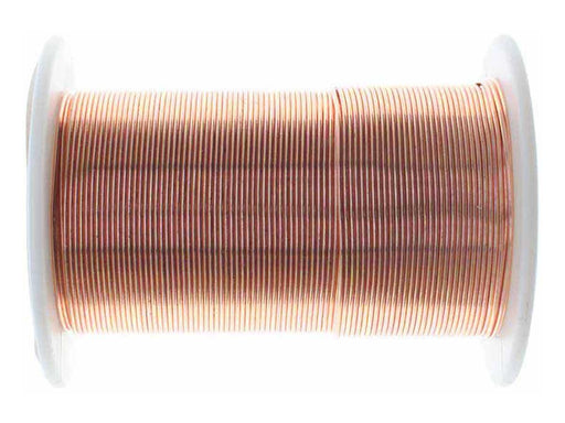 BeadSmith NTW22C Copper Craft Wire 22 Gauge 20 yards - widgetsupply.com