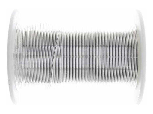 BeadSmith NTW22S Silver 22 Gauge Wire - 20 yards - USA - widgetsupply.com