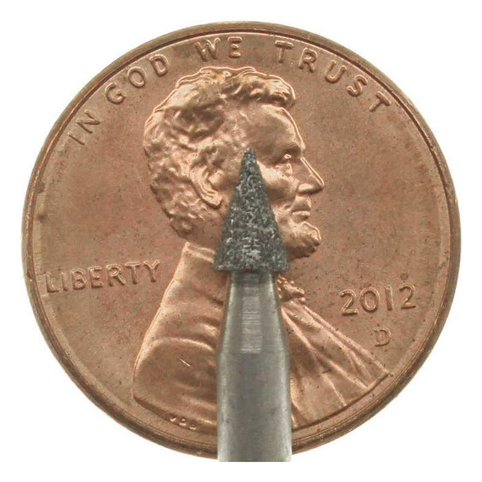 03.2mm - 1/8 inch Black and Decker Cone Diamond Burr - 1/8 inch shank - widgetsupply.com