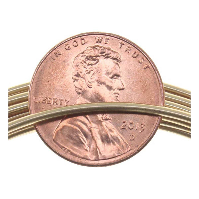 Darice 1999-1550 Gold 16 Gauge Aluminum Wire - 3 yards - widgetsupply.com