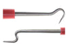 8 inch Double End Push/Pull Spring Hook Tool - Coated Handle - widgetsupply.com