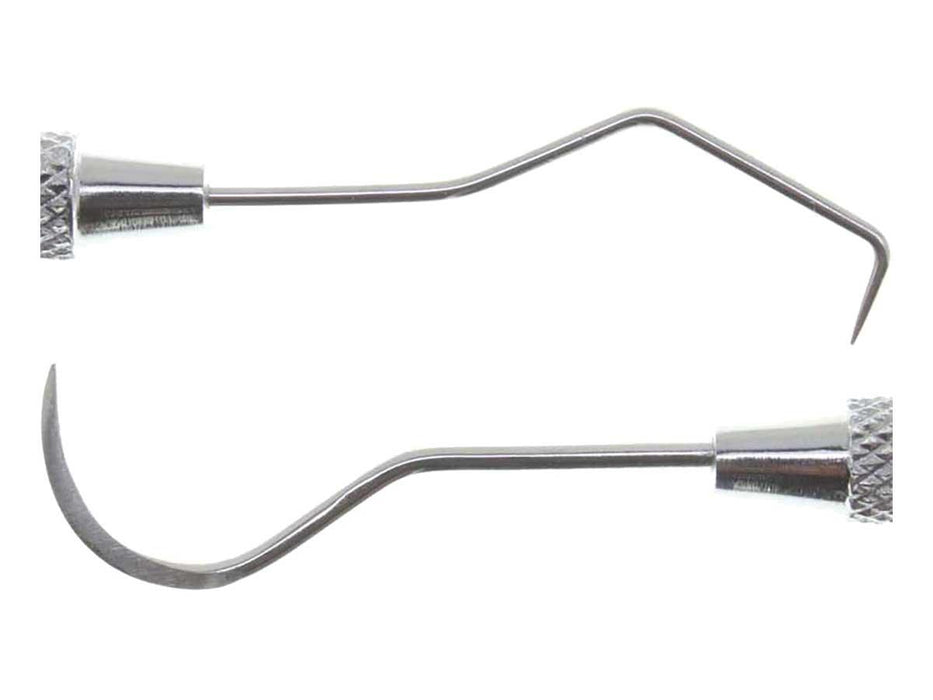 Double End Bent Probe and Loop Scraper - 7 inch - widgetsupply.com