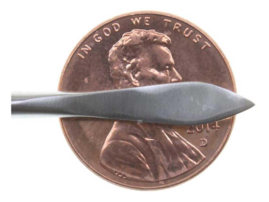Double End Spatula and Scraper - 6 1/2 inch - widgetsupply.com