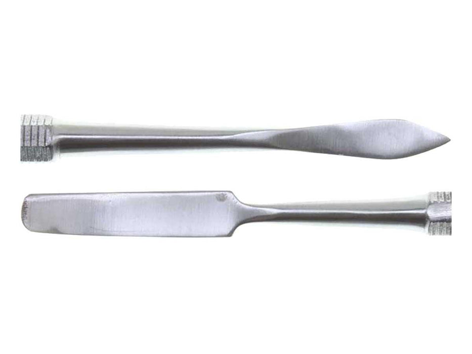 Double End Spatula and Scraper - 6 1/2 inch - widgetsupply.com