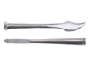 Double End Knife / Round Scraper - 5 1/8 inch - widgetsupply.com