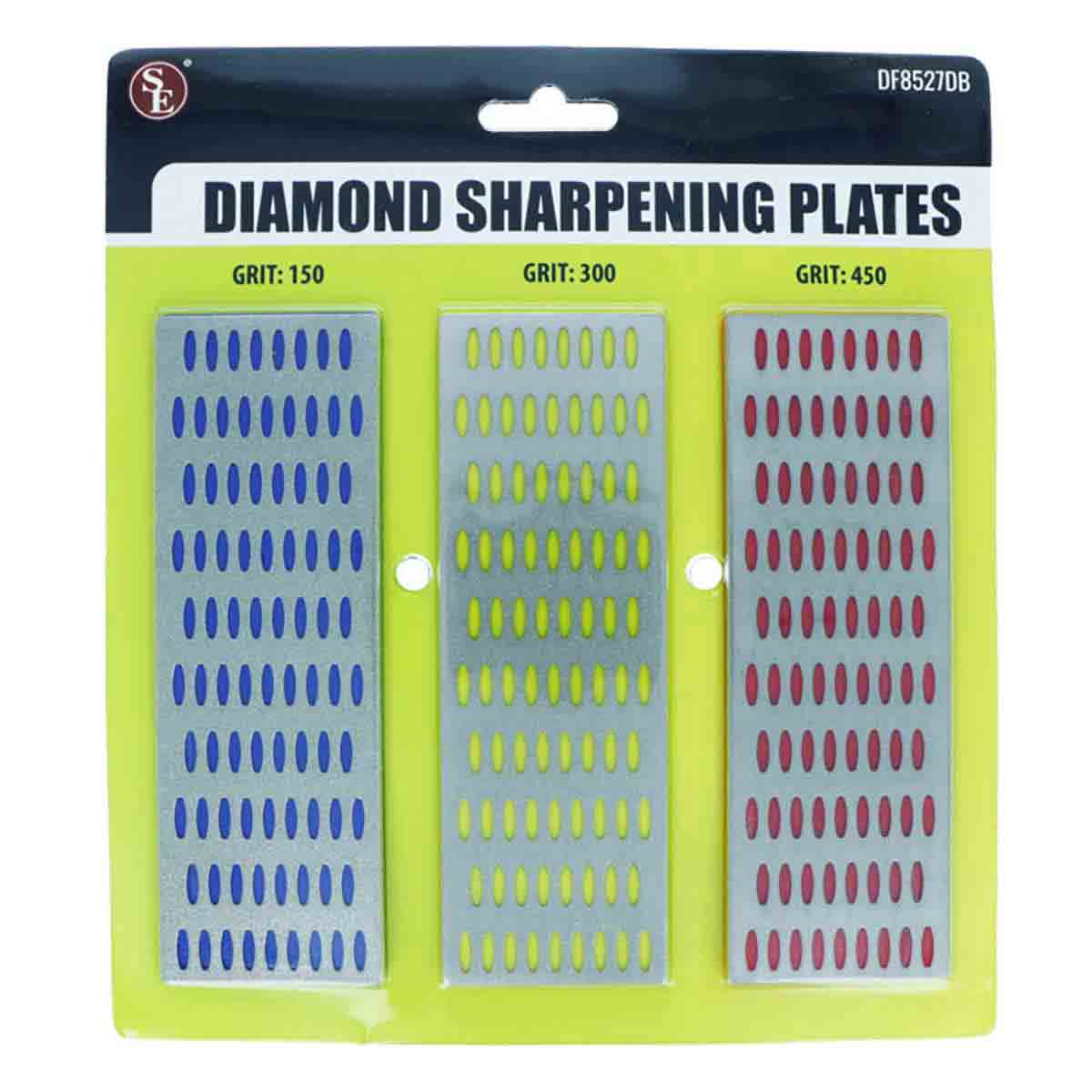 3pc 2 x 6 inch Diamond Sharpening Set —