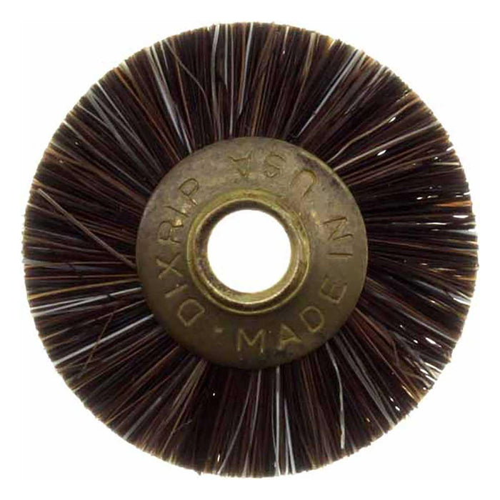 19mm - 3/4 inch Brown DIXRIP Wheel Brush USA - 12pc - widgetsupply.com