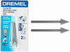 Dremel 125-02 - 1/4 inch CONE High Speed Steel Cutter - 2pc - widgetsupply.com
