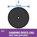 Dremel 413 - 240 Grit Sanding Discs - 36pc - widgetsupply.com