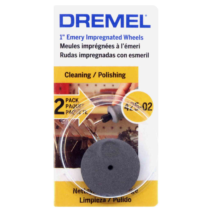 Emery Polishing Wheel Dremel 425, 22,5 mm; 4 units - 26150425JA - Polishing  accessories - Dremel tools