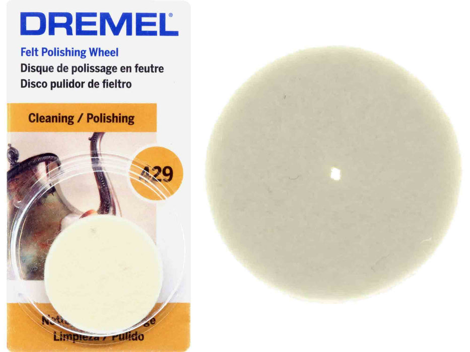 Dremel Fiber 1/2-in Cleaning/Polishing Wheel Accessory in the