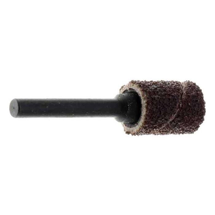 NuoDunco Detail Sanding Drum 1/8 Shank Rotary Tool Dremel Accessory 0.4 x 1.5 Cone/Cylinder Shaped Sanding Bit 80 120 240 Grit Zirconia Abrasive