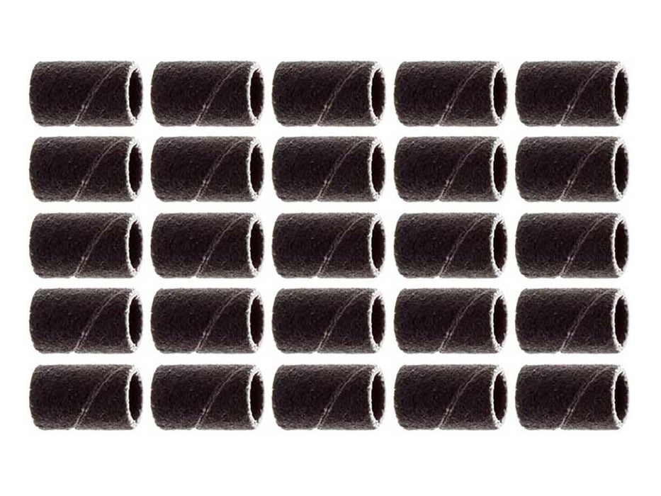Compare to Dremel 446 - 1/4 inch 240 Grit Sand Bands - 25pc - widgetsupply.com