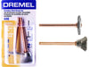 Dremel 448 Stainless Steel Brush Set - 2pc - widgetsupply.com