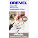 5pc Cylinder AO Grinding Stones and Dremel 480 Collet - widgetsupply.com