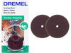 Dremel 541 - 7/8 inch Grinding Wheels - 2pc - widgetsupply.com