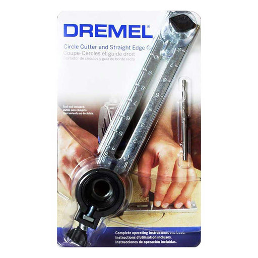 Dremel 678 Circle Cutter and Straight Edge Guide, Rotary Tool Attachment,  Fits Dremel Models 4300, 4000, 3000 and 8220 - Power Rotary Tool  Accessories 