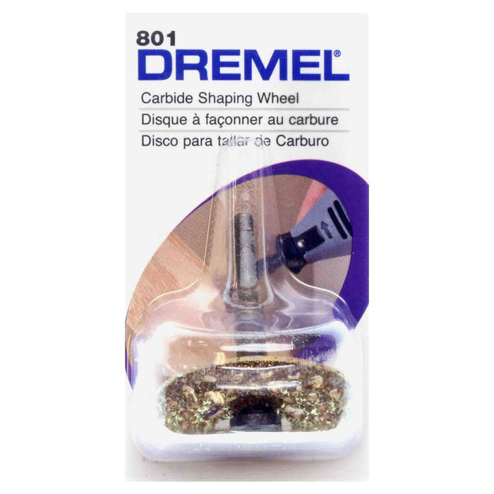 Dremel 801 - 1.25 inch 60 grit Carbide Shaping Wheel - widgetsupply.com