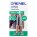 Dremel 953 - 1/4 x 5/8 inch CONE Grinding Stone -  2pc - widgetsupply.com