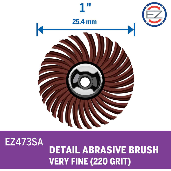 Dremel EZ473SA Fine 220 Grit Detail Abrasive Brush - widgetsupply.com