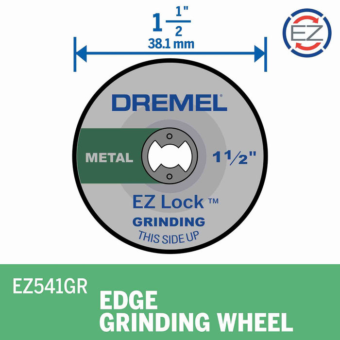 Dremel EZ541GR EZ Lock Grinding Wheel - 2pc - widgetsupply.com