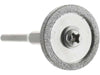 25.4mm - 1 x 3/32 inch Diamond Wheel - 1/8 inch shank - widgetsupply.com