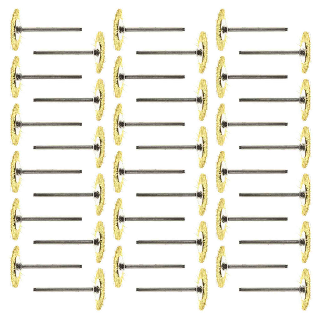 SE LMB10 Brass Wire Wheel Brush (Diameter: 1-Inch)