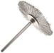 38.1mm - 1.5 inch Stainless Steel Wheel Brush - 1/8 inch shank - widgetsupply.com