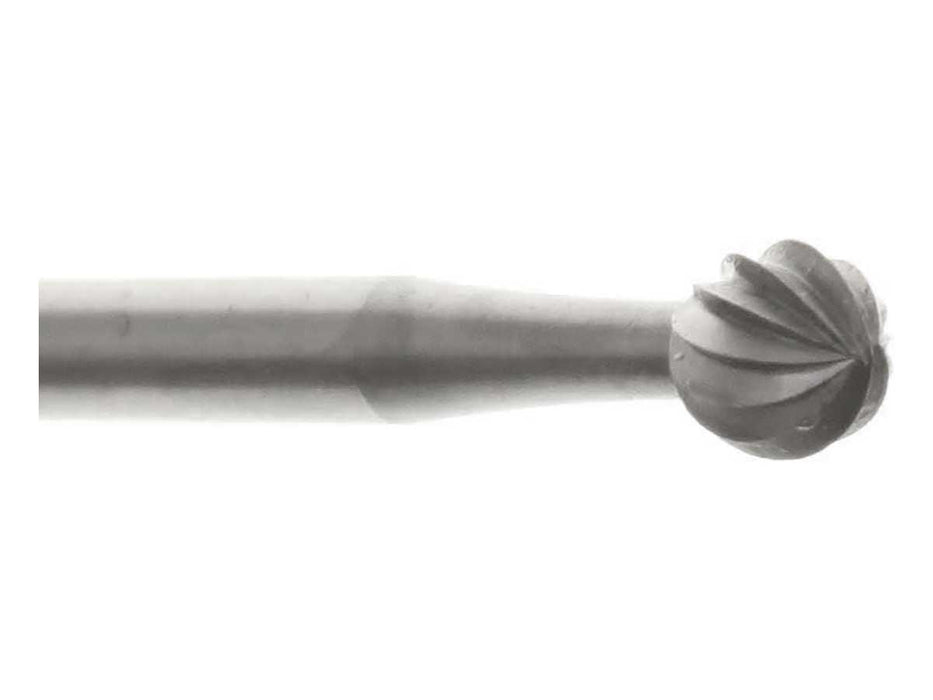 03.3mm Steel Round Bur - Germany - 3/32 inch shank - widgetsupply.com