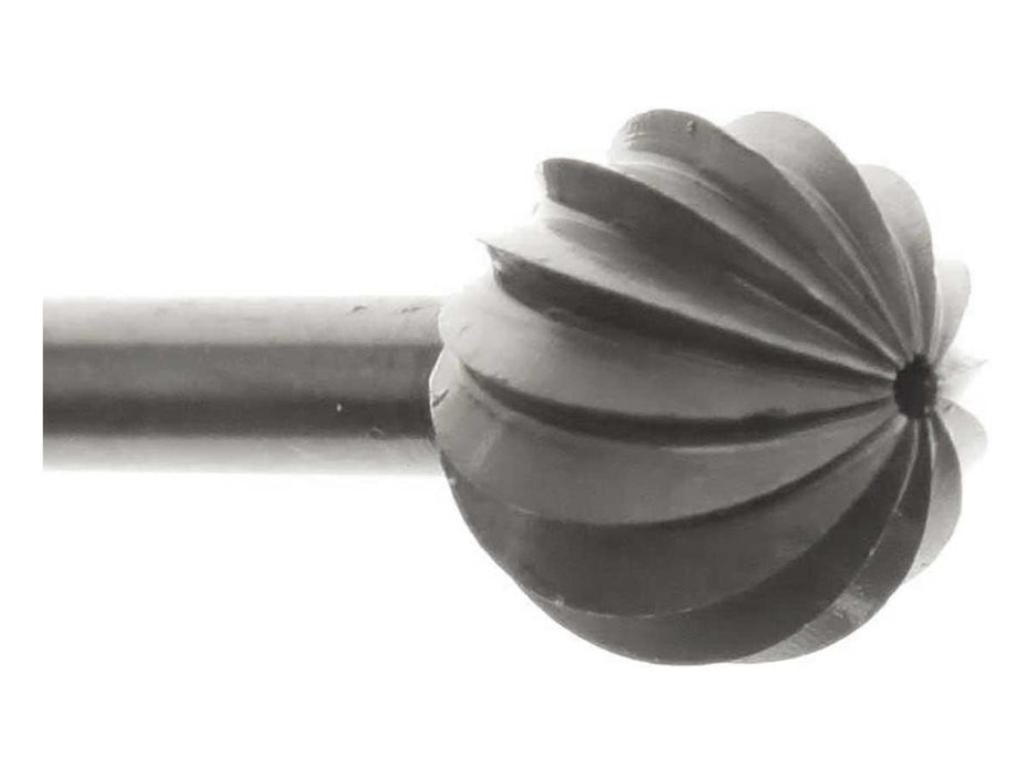 07.0mm Steel Round Bur - 3/32 inch shank - Germany - widgetsupply.com