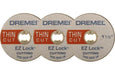 Dremel EZ688 EZ Lock Plastic and Metal Cutting Kit - 11pc - widgetsupply.com
