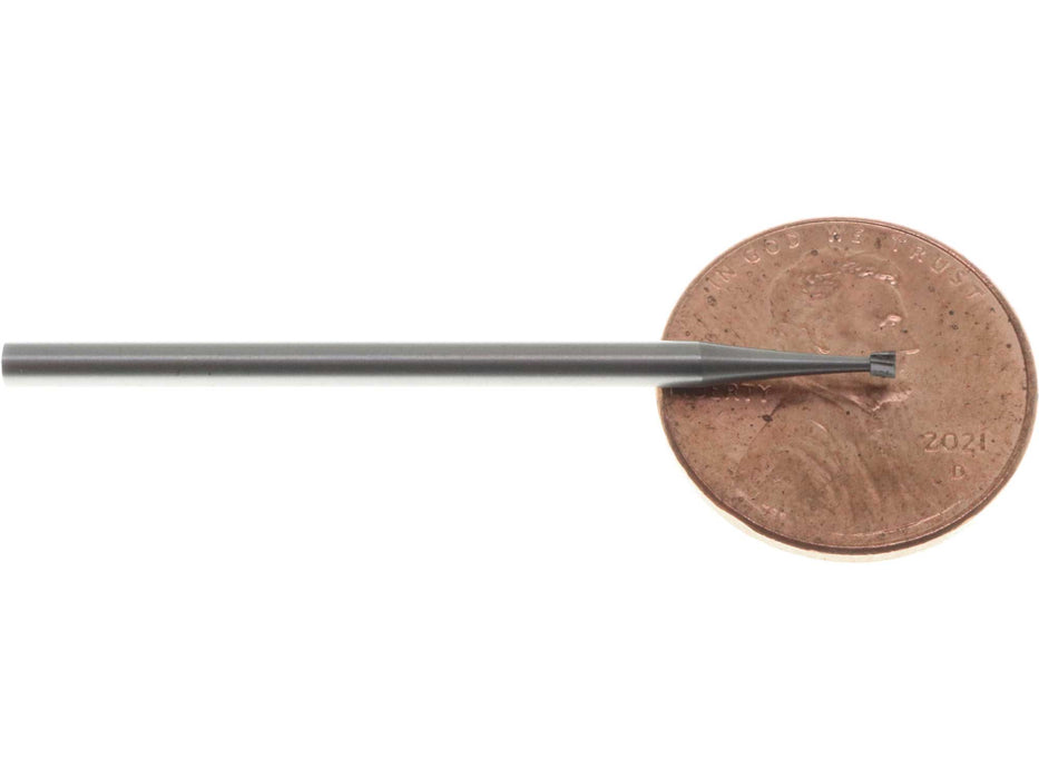 01.4mm Steel Inverted Cone Bur - Germany - 3/32 inch shank - widgetsupply.com