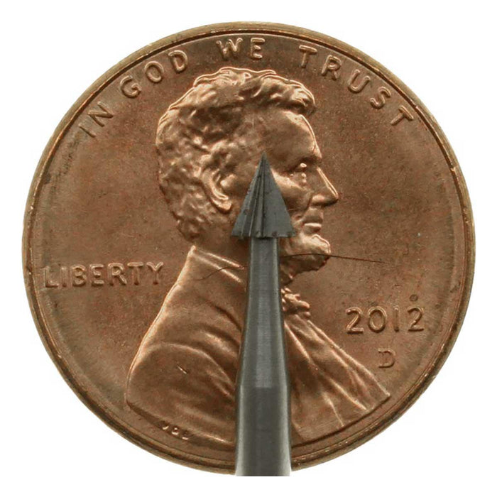 02.7mm Steel Cone Bur - Germany - 3/32 inch shank - widgetsupply.com