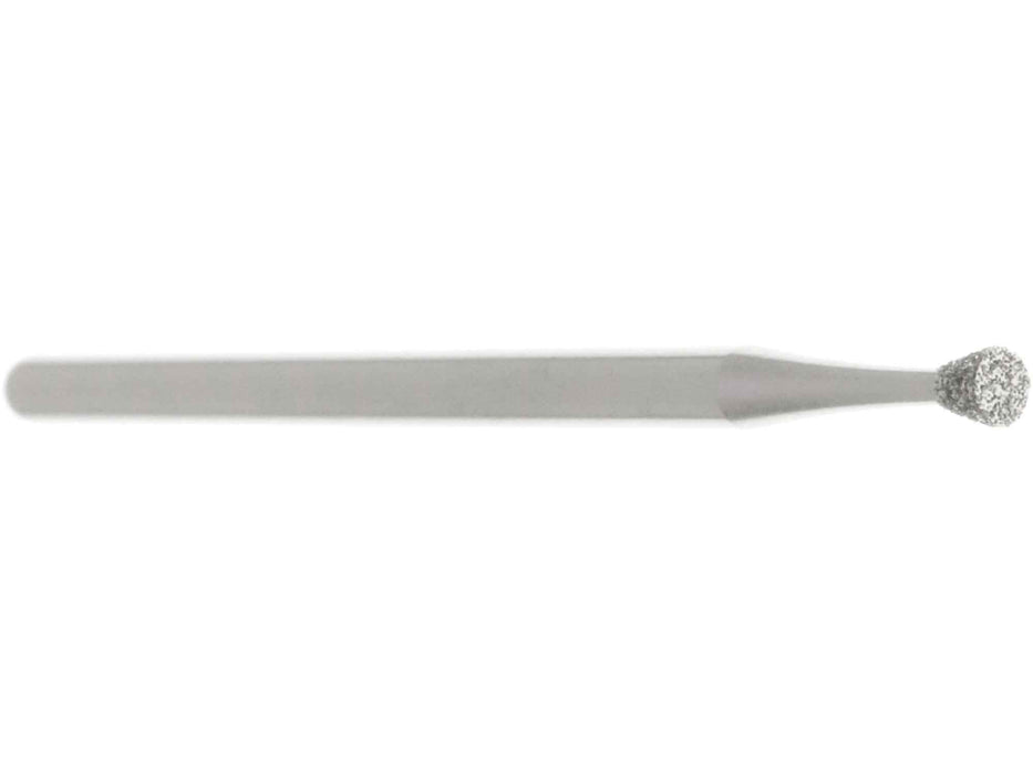 02.1mm Inverted Cone Diamond Burr - 150 Grit - Germany - 3/32 inch shank - widgetsupply.com
