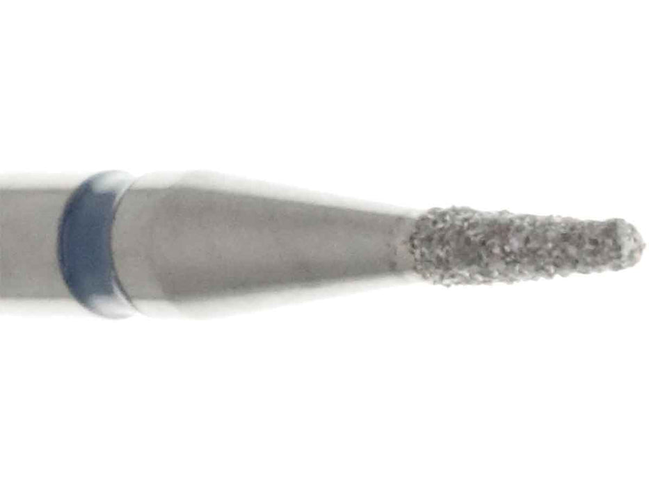 01.6 x 4 mm Cone Diamond Burr - 150 Grit - Germany - 3/32 inch shank - widgetsupply.com