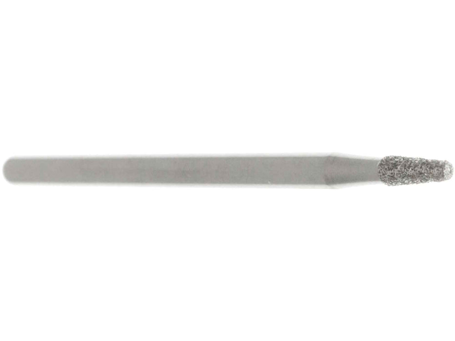 01.8 x 5 mm Cone Diamond Burr - 150 Grit - Germany - 3/32 inch shank - widgetsupply.com