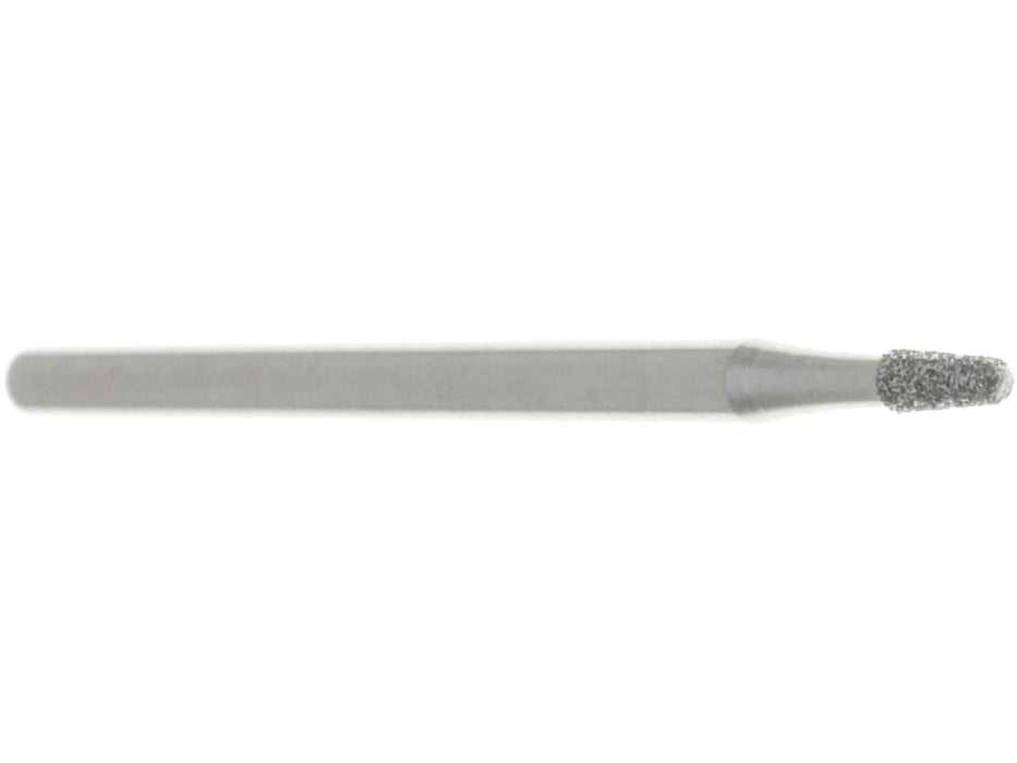 01.6 x 4mm Cone Diamond Burr - 150 Grit - Germany - 3/32 inch shank - widgetsupply.com