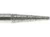 03.2mm - 1/8 x 7/16 inch Cone Diamond Burr - 1/8 inch shank - widgetsupply.com