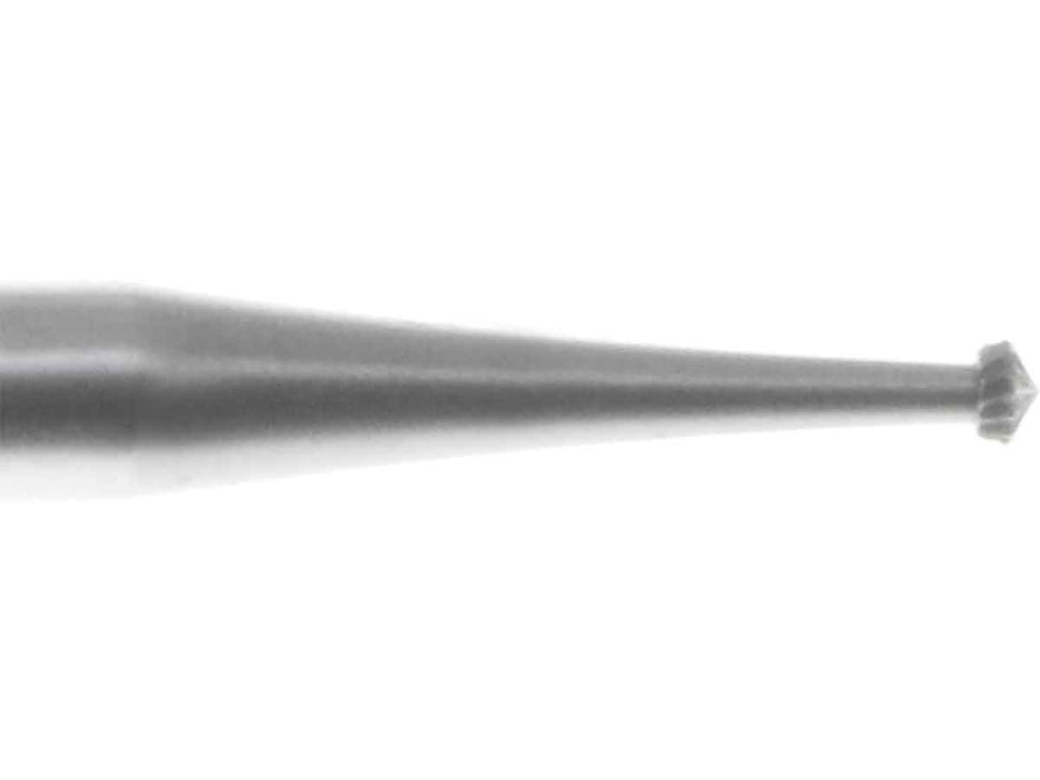 01.0mm Steel 90 degree Hart Bur - Germany - 3/32 inch shank - widgetsupply.com