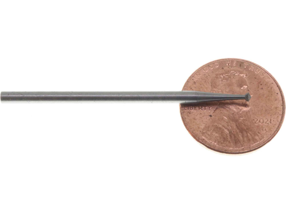 01.4mm Steel 90 degree Hart Bur - Germany - 3/32 inch shank - widgetsupply.com