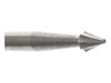 02.4mm - 3/32 x 1/8 inch Cone HSS Cutter - 3/32 inch shank - widgetsupply.com