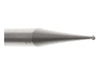 0.6mm Steel Round Bur - Germany - 3/32 inch shank - widgetsupply.com