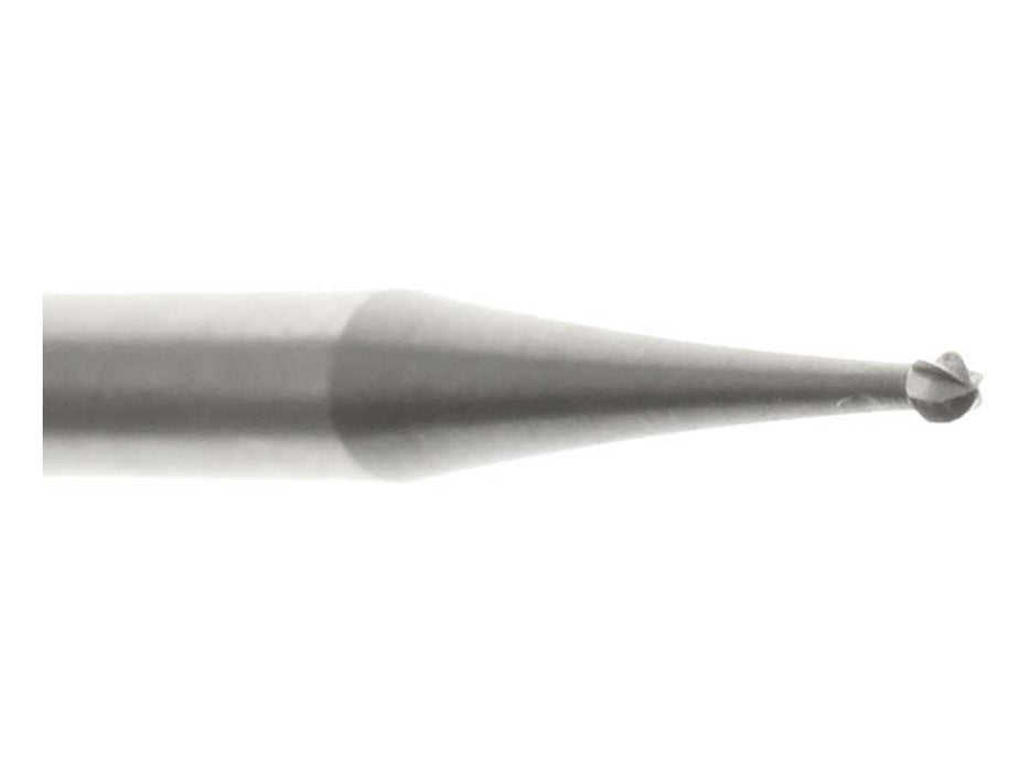 0.9mm Steel Round Bur - Germany - 3/32 inch shank - widgetsupply.com