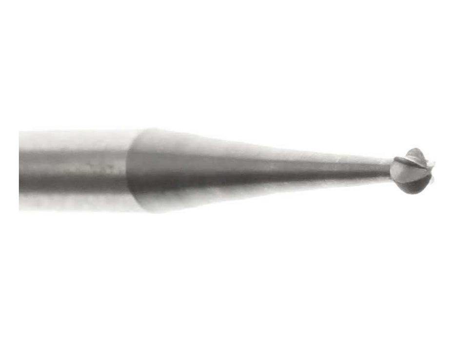 01.2mm Steel Round Bur - Germany - 3/32 inch shank - widgetsupply.com