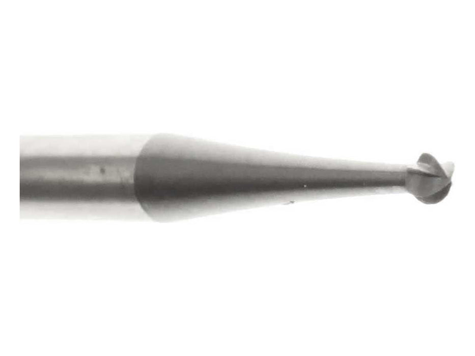 01.3mm Steel Round Bur - Germany - 3/32 inch shank - widgetsupply.com