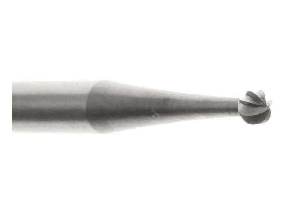 01.5mm Steel Round Bur - Germany - 3/32 inch shank - widgetsupply.com